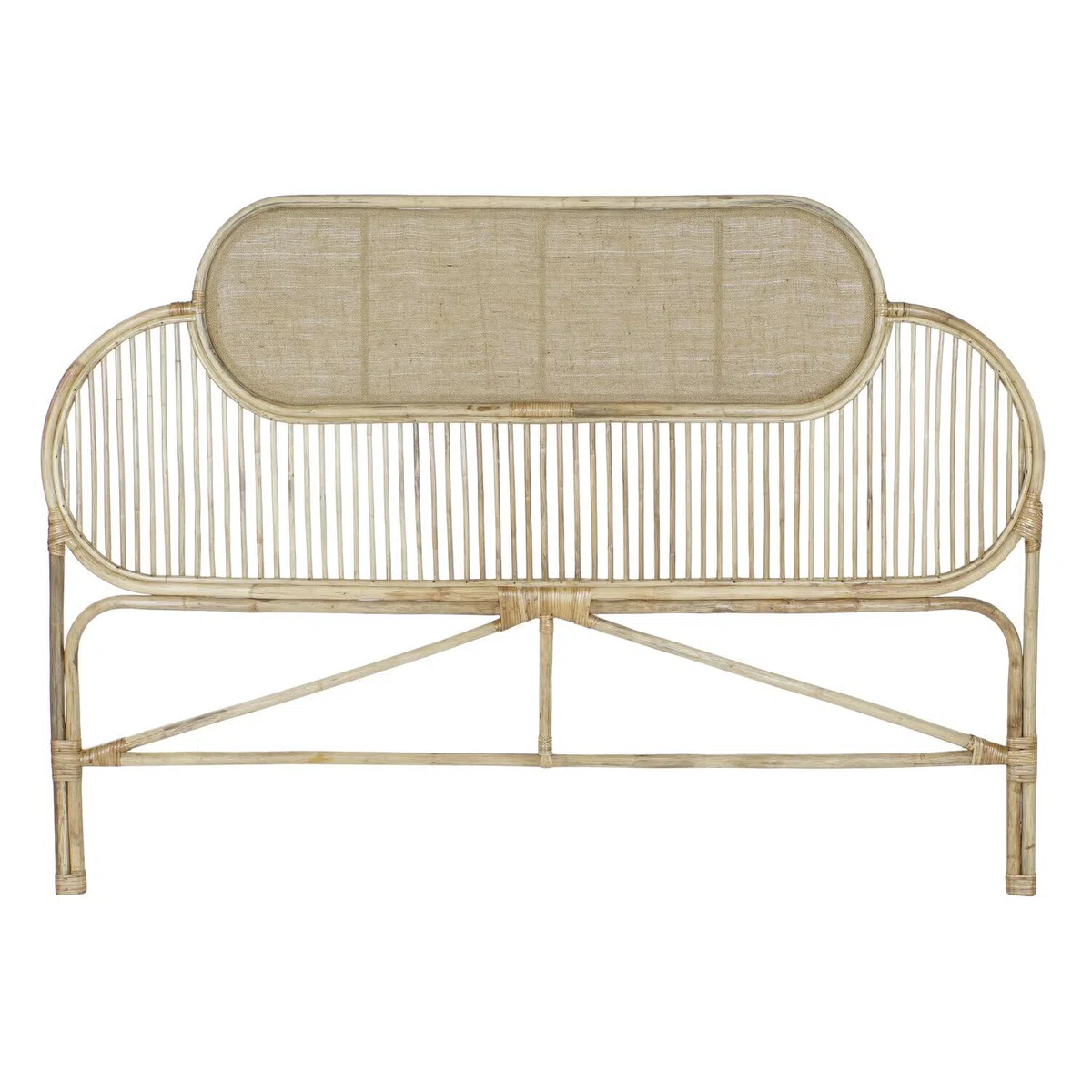 Cabecero Cama Ratan 180X4X128 para Cama De 150-180