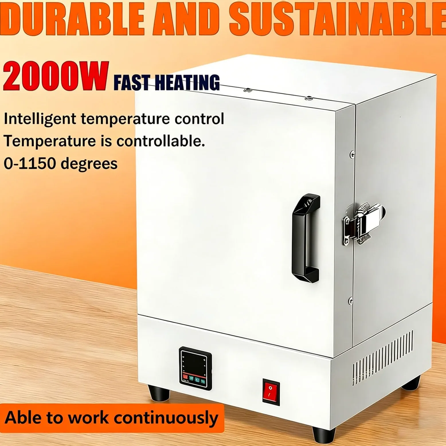 Horno eléctrico para cerámica (1150 °C)