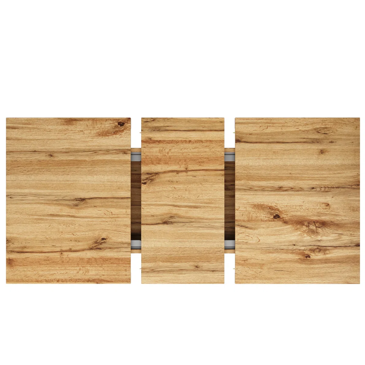 Mesa de Comedor Extensible de 120 (160) x 75 x 75,5 cm, Mesa, Mesa de Cocina, Mesa Extensible, se extiende hasta 160 cm, Adecuada para Cocina y salón