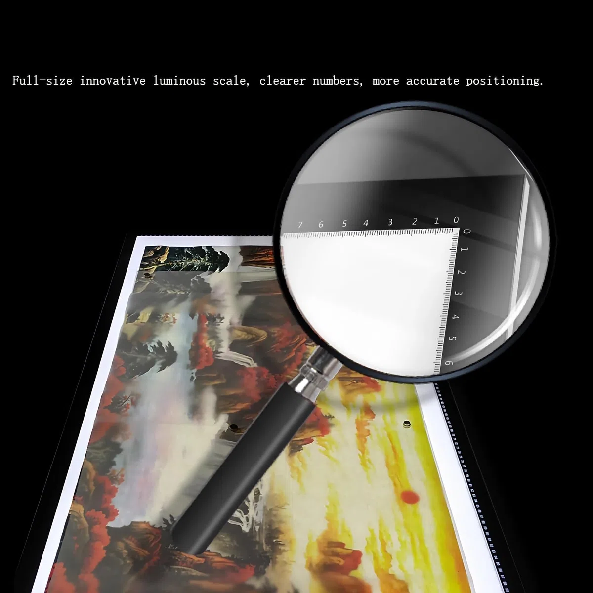A0 Tableta de Luz LED | Tablero de Dibujo Ultrafino y Regulable | A1 Caja de Luz Sin Parpadeo para Bocetos y Calco | Alta Luminosidad e Intensidad Ajustable