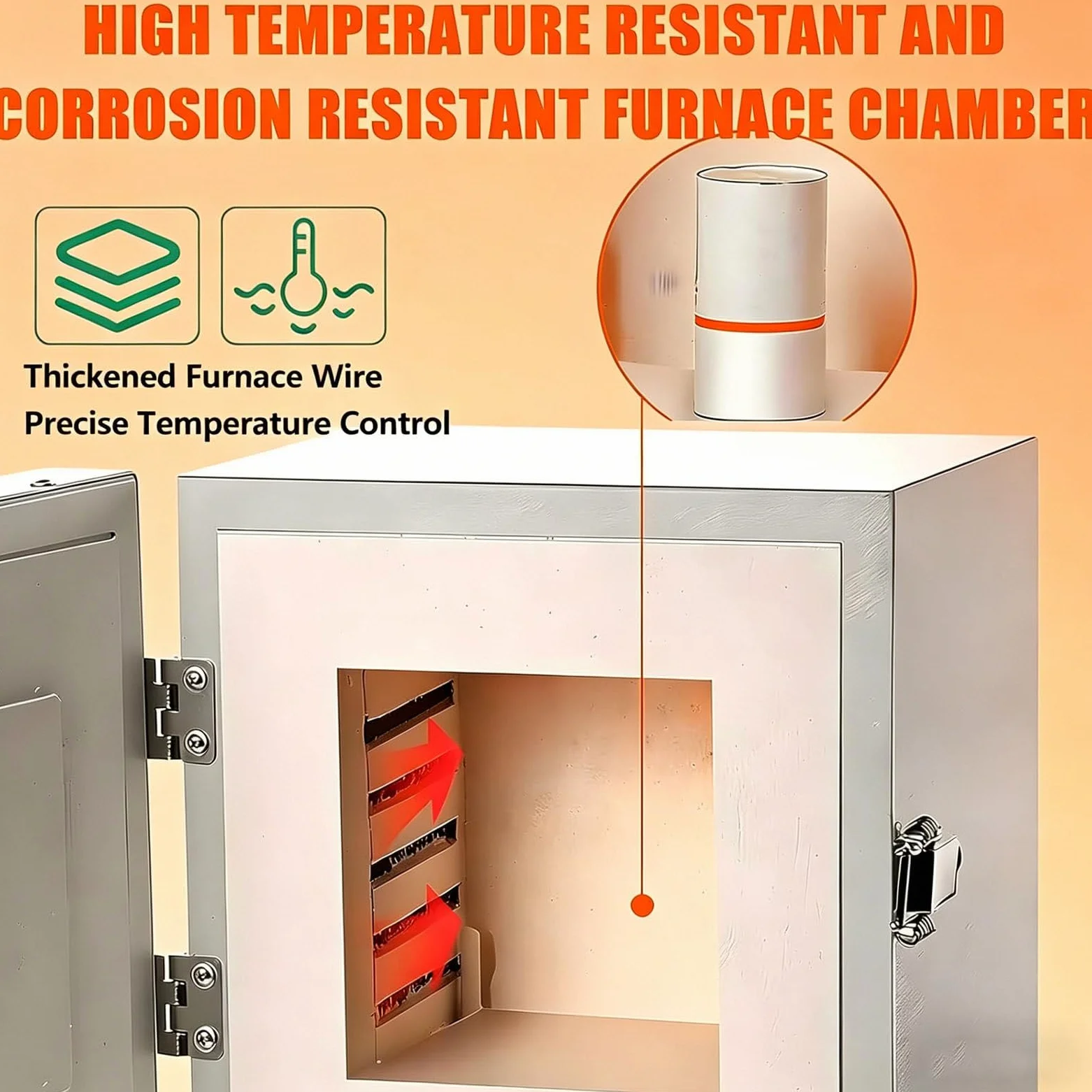 Horno eléctrico para cerámica (1150 °C)