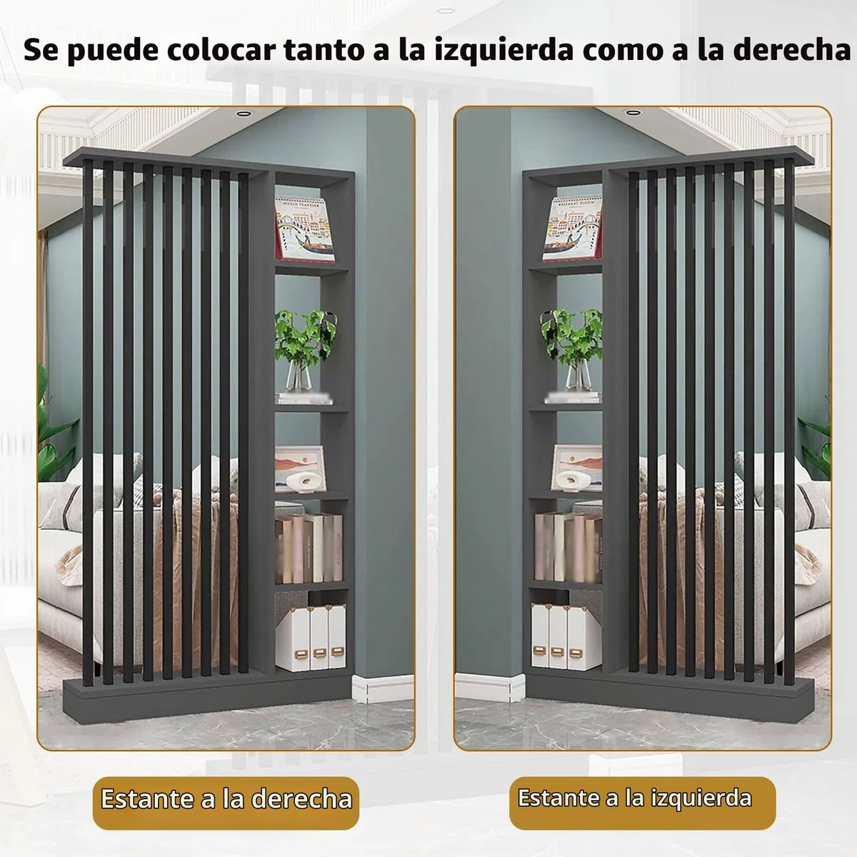 Mampara divisoria de Madera Independiente, Pantalla divisoria Independiente para Entrada y Pasillo, biombo de privacidad de Madera, para la Salas de Estar, entradas(B,140cm/55.1in)